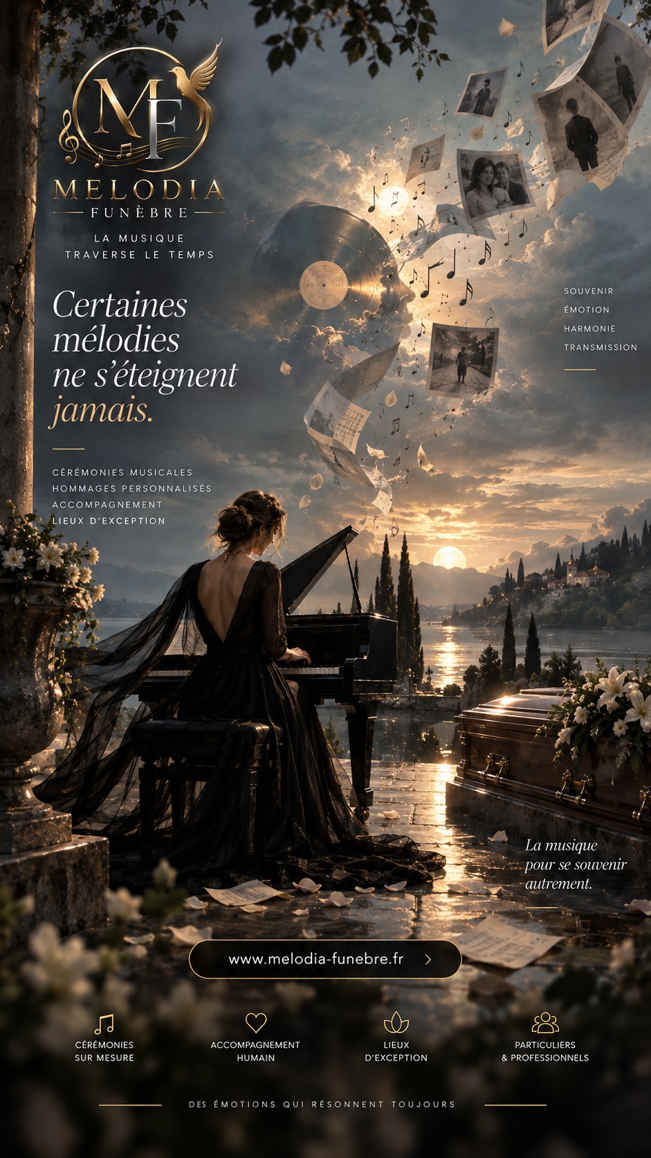 Affiche : Certaines mélodies ne s’éteignent jamais