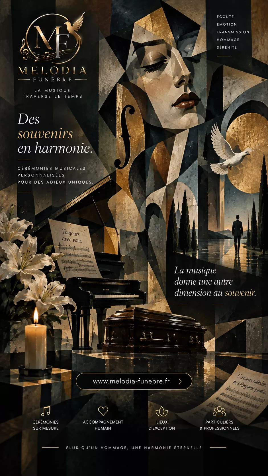 Affiche : Des souvenirs en harmonie